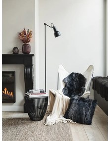 Volpe nera in pelliccia sintetica, 50 x 80 cm - Tiseco Home Studio