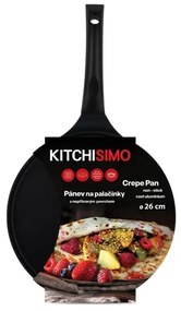 Padella per crepes KITCHISIMO 26 cm nera