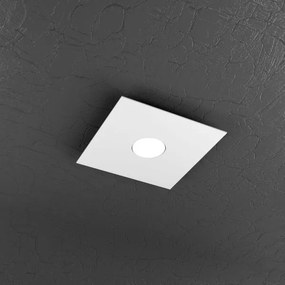 Plate plafoniera 1 luce bianco 1129-pl1-bi