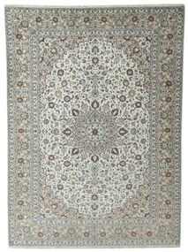 Kashan Tappeto 300 x 400 Beige (Iran) Annodato A Mano