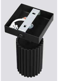 Faretto nero 8x16 cm Gleam – Sollux