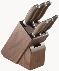 Set di coltelli con ceppo in legno di noce Passion, set da 7