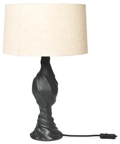 Moltan Lampada da Tavolo Black/Natural - Ferm Living