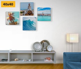 Set di quadri – Brezza del mare