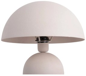 Lampada da tavolo color crema (altezza 43 cm) Boaz - Leitmotiv