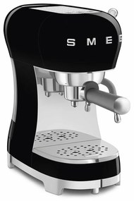 Caffettiera Elettrica Smeg ECF02BLEU Nero