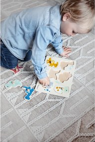Puzzle in legno (6 pezzi) Dinosaurs - Kindsgut