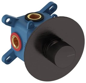 Rubinetto per doccia ad incasso monocomando Loop K nero lucido SANYCCES