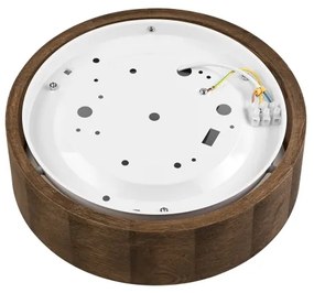 Brilagi - Lampada LED da soffitto CARVALHO 1xE27/60W/230V noce 27 cm