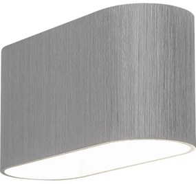 Rabalux 7025 - Applique KAUNAS 1xG9/10W/230V grigia