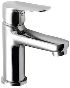 Rubinetto per lavandino in argento lucido verticale Small – Sapho