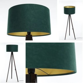 Lampada da terra STANDART 1xE27/60W/230V verde/wenge