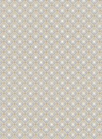 Geometrische Tapete Geo von Isidore Leroy - Caramel