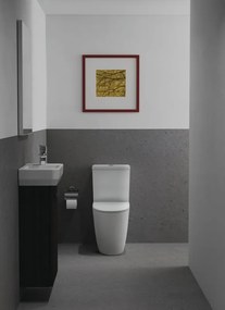 WC monoblocco IDEAL STANDARD i.life, sedile incluso P 80 x L 36.5 x H 62.5 cm bianco