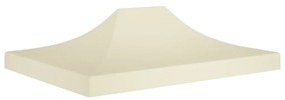 Tetto Per Tendone Per Feste 4,5x3 M Crema 270 G/m² /