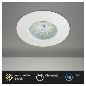 Briloner 8316-016 - Lampada da incasso a LED dimmerabile per bagno LED/5,5 W/230 V IP44 bianco