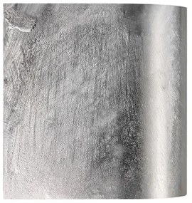 Nordlux - Applique da esterno LED CANTO 2xLED/6W/230V IP44 argento