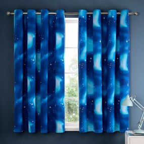 Tenda per bambini 2 pezzi 168x183 cm Ombre Stars - Catherine Lansfield