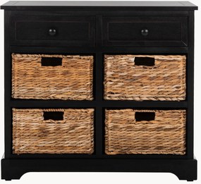 Cassettiera in legno di pino Herman
