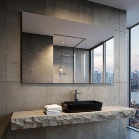 Specchio rettangolare da parete L197