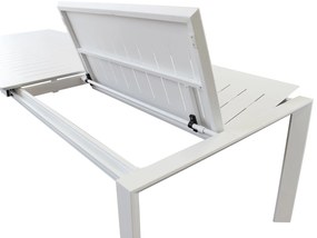 KIRK - tavolo da giardino in alluminio allungabile 200/300 x 110 cm