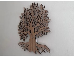 Li-Go 5747/DUB2 - Lampada decorativa da parete LED/10W/230V 45x55 cm rovere