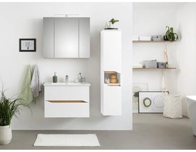 Mobile bagno alto sospeso bianco 30x141 cm Set 857 - Pelipal