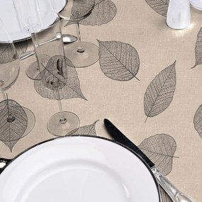 Tovaglia adatta per pulizia con panno umido ø 160 cm Feuillys – douceur d'intérieur