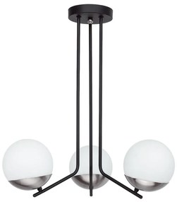 Jupiter 1723 - Lampadario a sospensione con supporto rigido SANTA 3xE14/40W/230V cromo