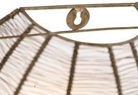 Applique da parete industriale bronzo con nero - Dong