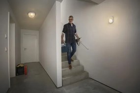 Osram - Applique da esterno BULKHEAD 1xE27/10W/230V IP54 bianco