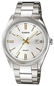 Orologio Uomo Casio DATE - SILVER, GOLD INDEXES (Ø 39 mm)