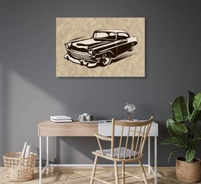 Quadro su tela – Auto d'epoca retrò