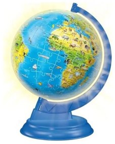 Ravensburger puzzle 3d globo night edition - 114986