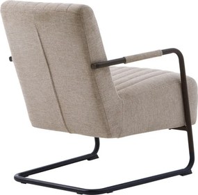 Poltrona beige Trout - Unique Furniture