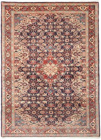 Hamedan Tappeto 140x110 Blu (Iran) Annodato A Mano