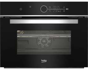 Beko - BBCW13400X. Dimensione del forno: Media, Tipo di forno: Forno elettrico, Capacità interna forno totale: 48 l. Posizionamento dell'apparecchio: