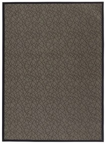 Tappeto in PVC grigio scuro 180x250 cm Geo Gold - Casa Selección
