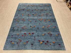 Gashguli Tappeto 180 x 250 Blu (Iran) Annodato A Mano
