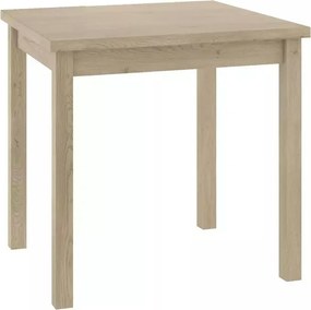 Tavolo Adam in MDF e piano laminato effetto rovere Cremona Torro – 80x80 cm