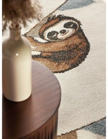 Tappeto per bambini crema 160x230 cm Walk like an Elephant Rainbow Party - Villeroy&amp;Boch