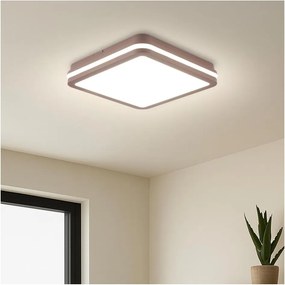 Brilagi -LED Plafoniera da esterno BENE LED/24W/230V 26x26 cm marrone IP54