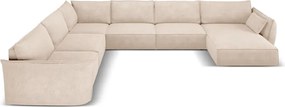 Divano angolare beige (angolo sinistro) Vanda - Mazzini Sofas