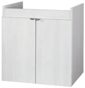 Mobile lavanderia Exe 2 ante in truciolare olmo perla P 50 x L 60 x H 65 cm