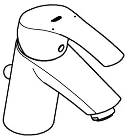 GROHE 33265002 - Miscelatore per lavabo EUROSMART DN 15 misura S cromo lucido