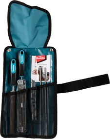 MakitaMakitaAffilacatene D-72176, utensile professionale per affilare le catene, alta precisione, design compatto, compatibilità con più dispositivi.