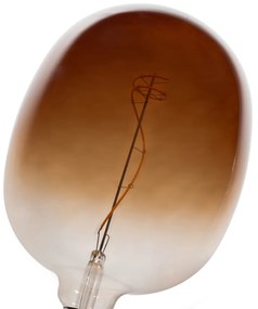 Lampadine LED E27 dimmerabili G170 marrone 4,9W 130 lm 1800K
