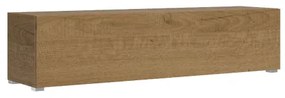 Base TV con piedini e foro passacavi Isoka 173 cm Quercia Natura