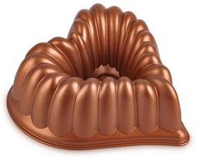 Stampo per ciambella KITCHISIMO a forma di cuore, color rame