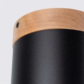 Sollux SL.1349 - Faretto RIF 1xGU10/10W/230V diametro 12 cm nero